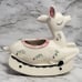 Vintage MCM Deer Planter.