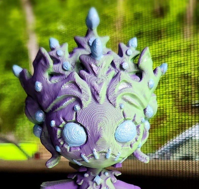 Snow Queen Doll with stand