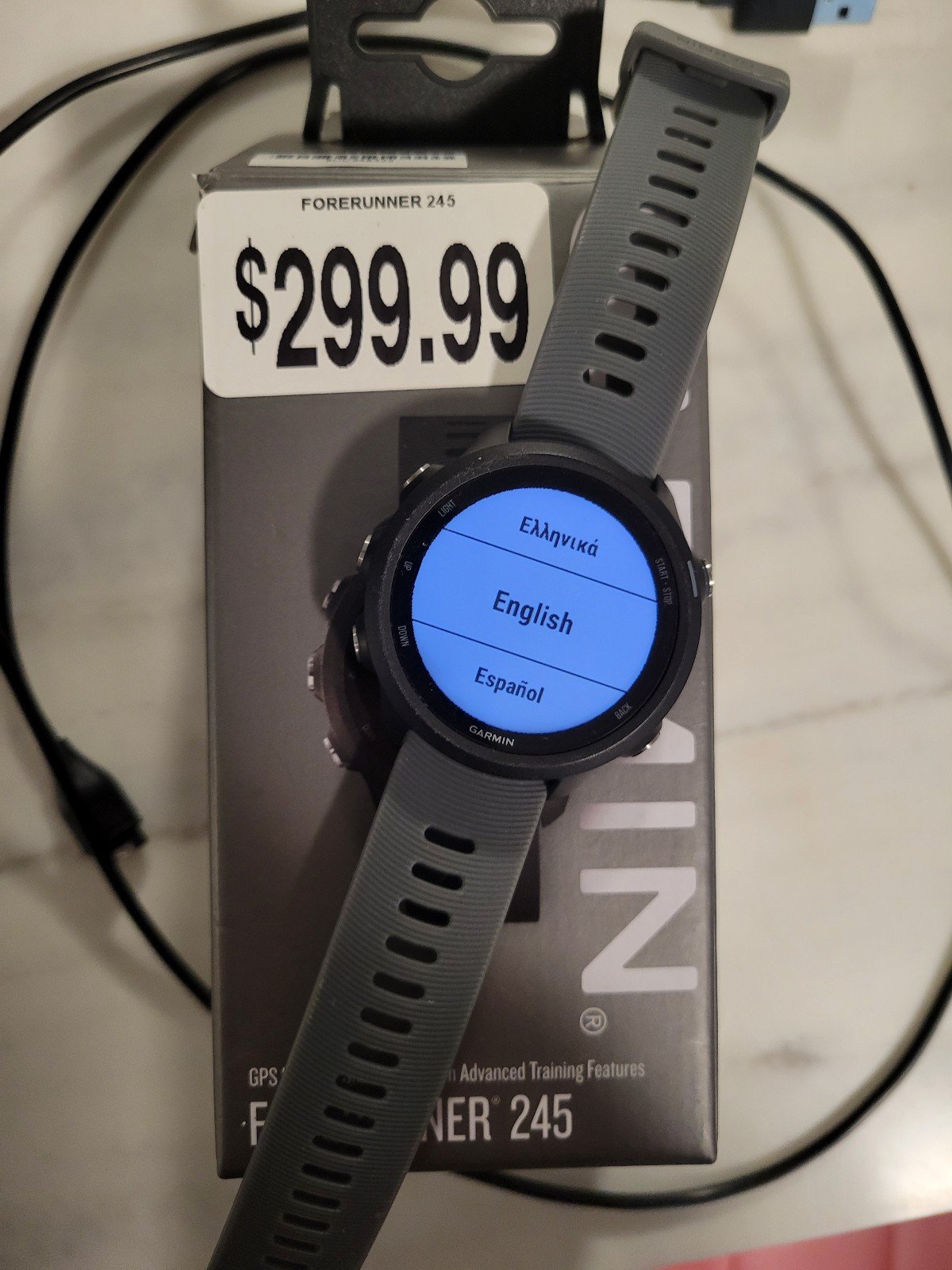 GPS Running Smartwatch With Advanced Training Features