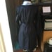 Jones New York Navy Full Length Raincoat