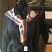 Jones New York Navy Full Length Raincoat