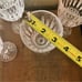 MIKASA Old Dublin Crystal 7 Wine Glasses Water Goblets- Set of 4