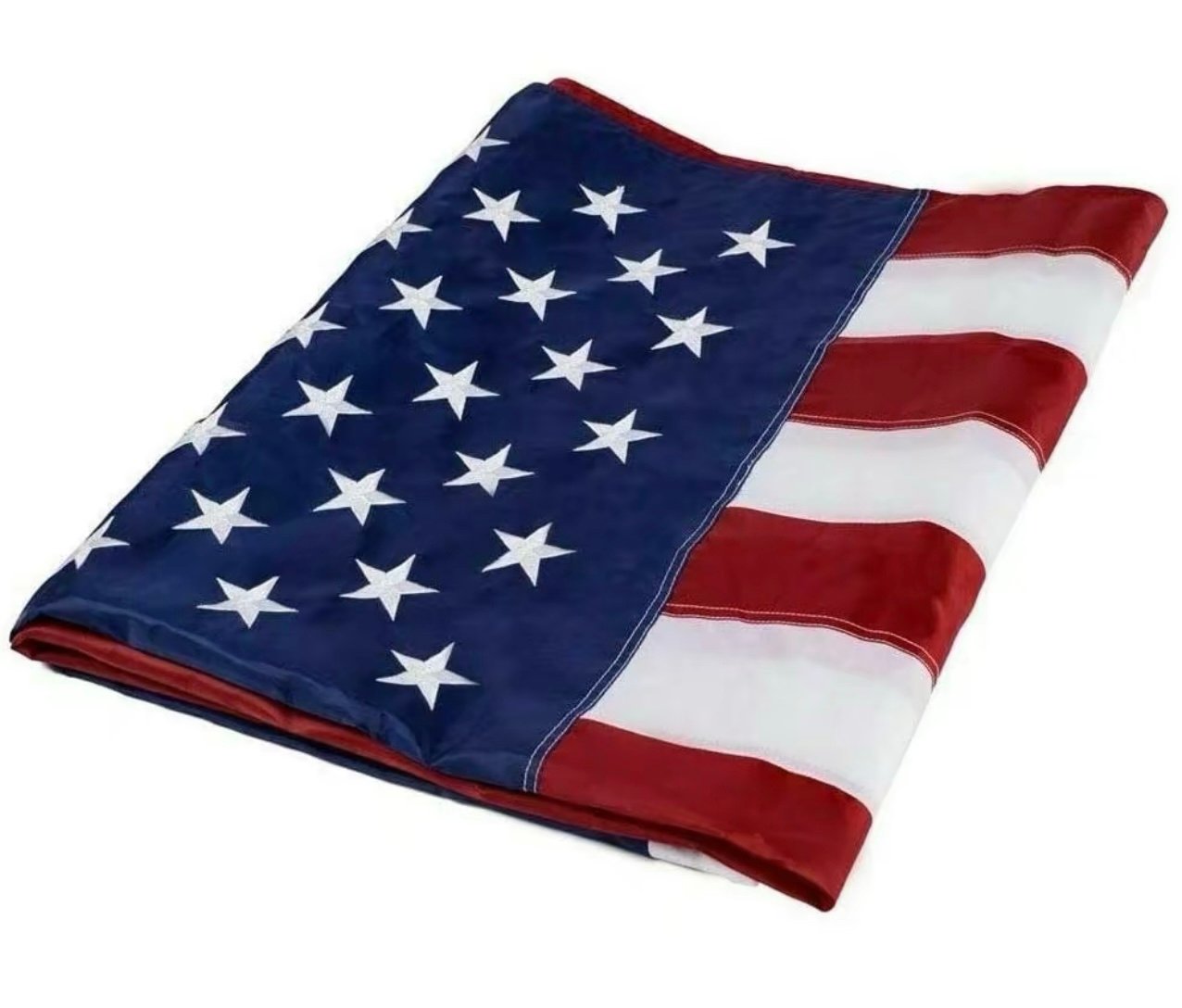 6x10 ft American Flag for Outdoor, 300D High Quality Embroidered
