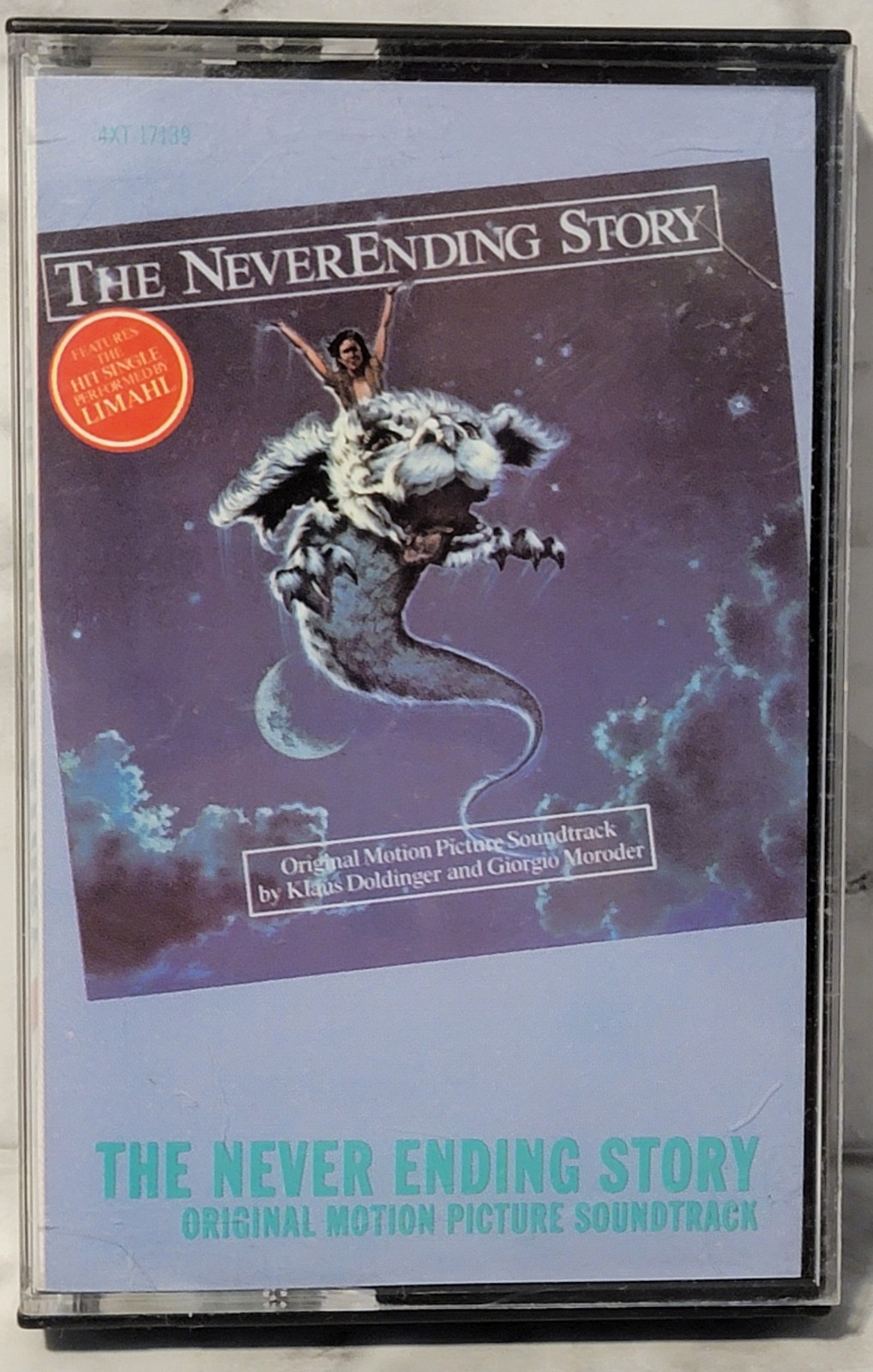 The Neverending Story Original Soundtrack 1984 Cassette Tape Vintage