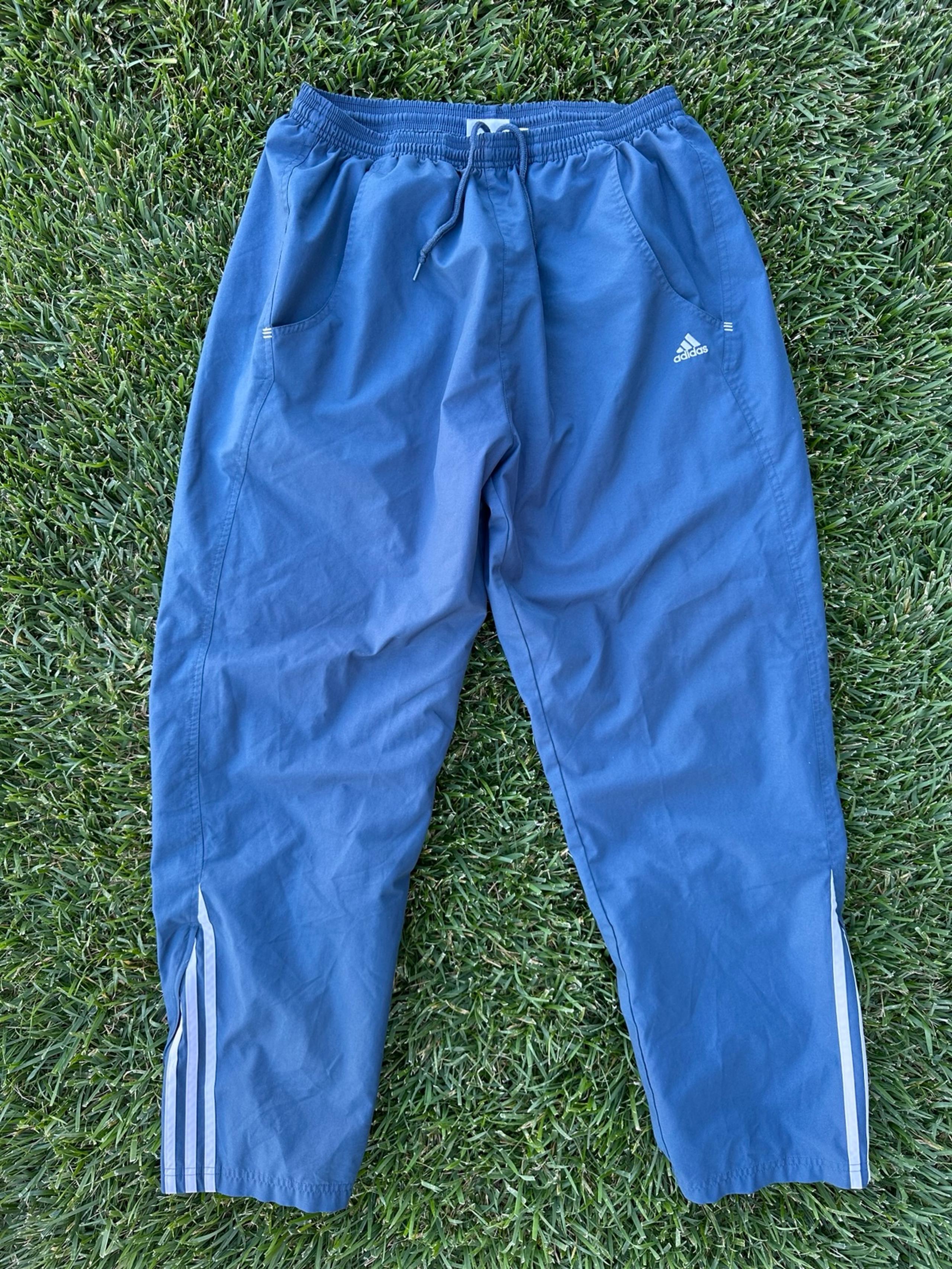 Vintage Y2K Adidas Baggy Windbreaker Pants XL