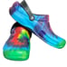 Crocs Slip Resistant Tie Dye Shoes - Men's SZ 10 Women's SZ 12 -WORN ONCE 204044