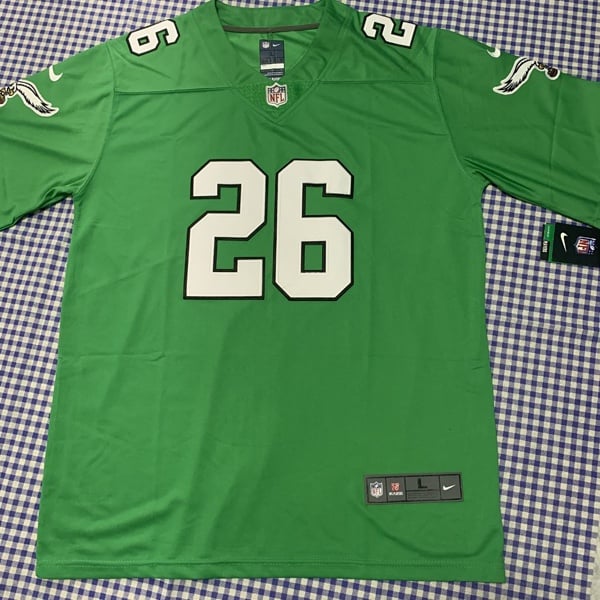 NFL Philadelphia Eagles #26 Green Jersey - Saquon Barkley
