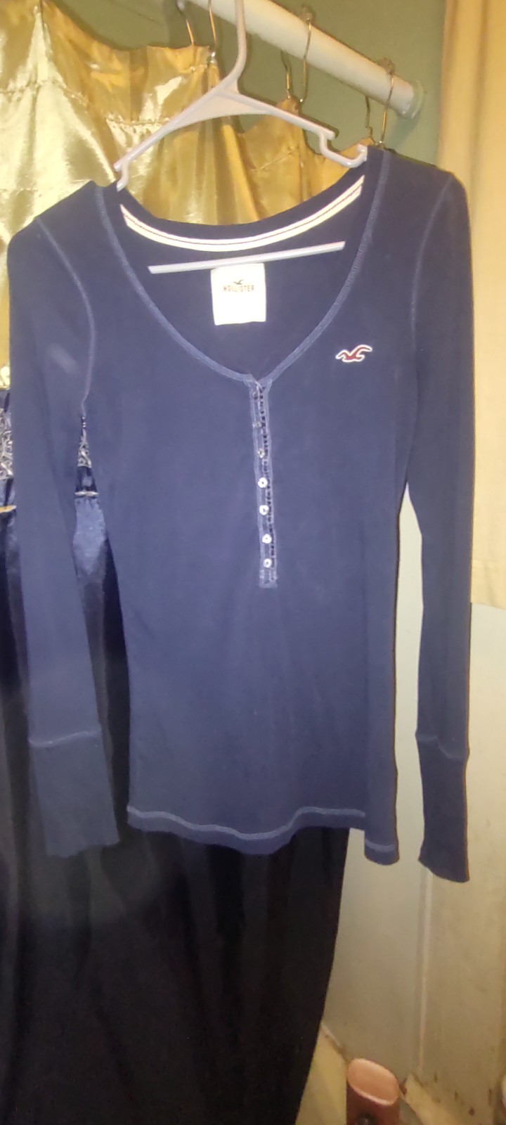 Y2K Vintage Hollister button up long sleeve shirt