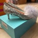 Kate Spade Park Silver/Gold Pom Heels - NIB