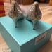 Kate Spade Park Silver/Gold Pom Heels - NIB