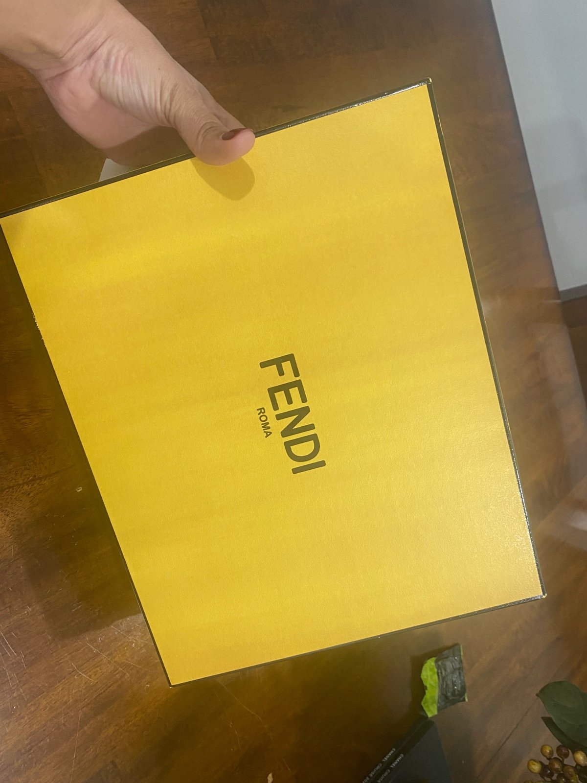 Fendi gift / shoe/ storage box