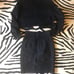 MAXiMA Embroidered Suede Bolero & Skirt