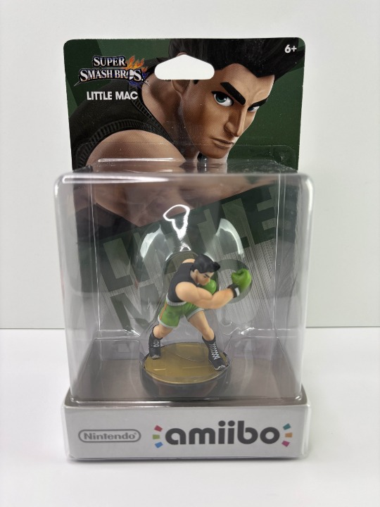 NEW Little Mac Amiibo (USA 1st Print 2014) - SEALED