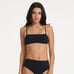 Vuori Black dune Bikini Swim bottoms size L NWOT