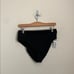 Vuori Black dune Bikini Swim bottoms size L NWOT