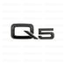 Audi Q5 Emblem Gloss Black Rings Rear Quattro 2.0T Sline 2013-2020 Combo Set
