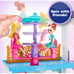 Polly Pocket Poppin' Party Pad Transforming Playhouse, Multicolor 24 Inch Mattel
