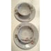 Haviland Limoges the miramar china tea cup and saucer set of 4