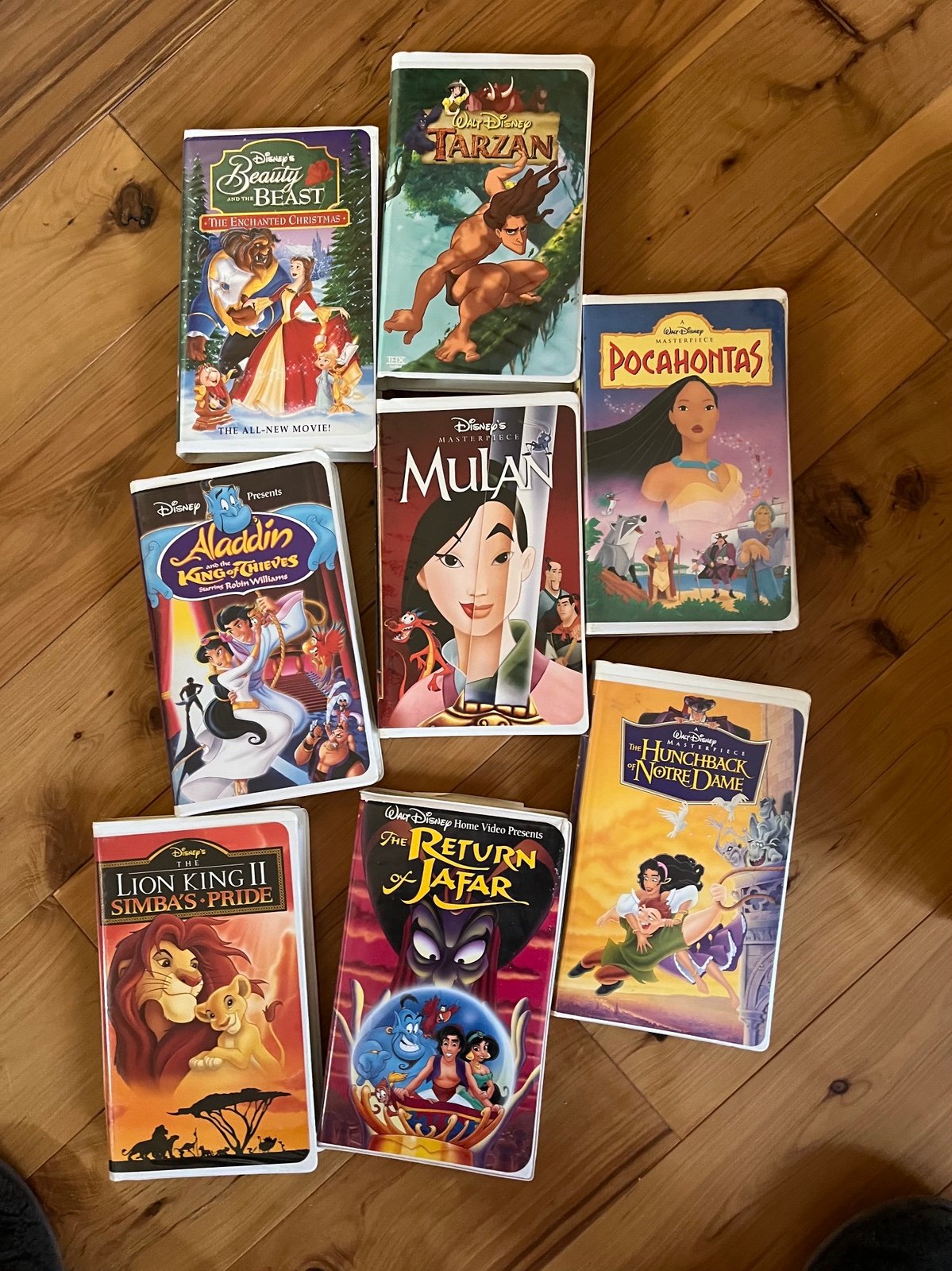 13 VHS movies