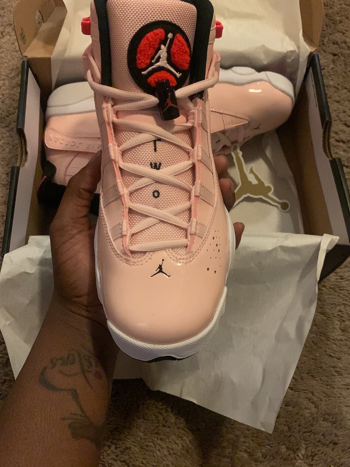 Jordan 6 shops Rings(GS)