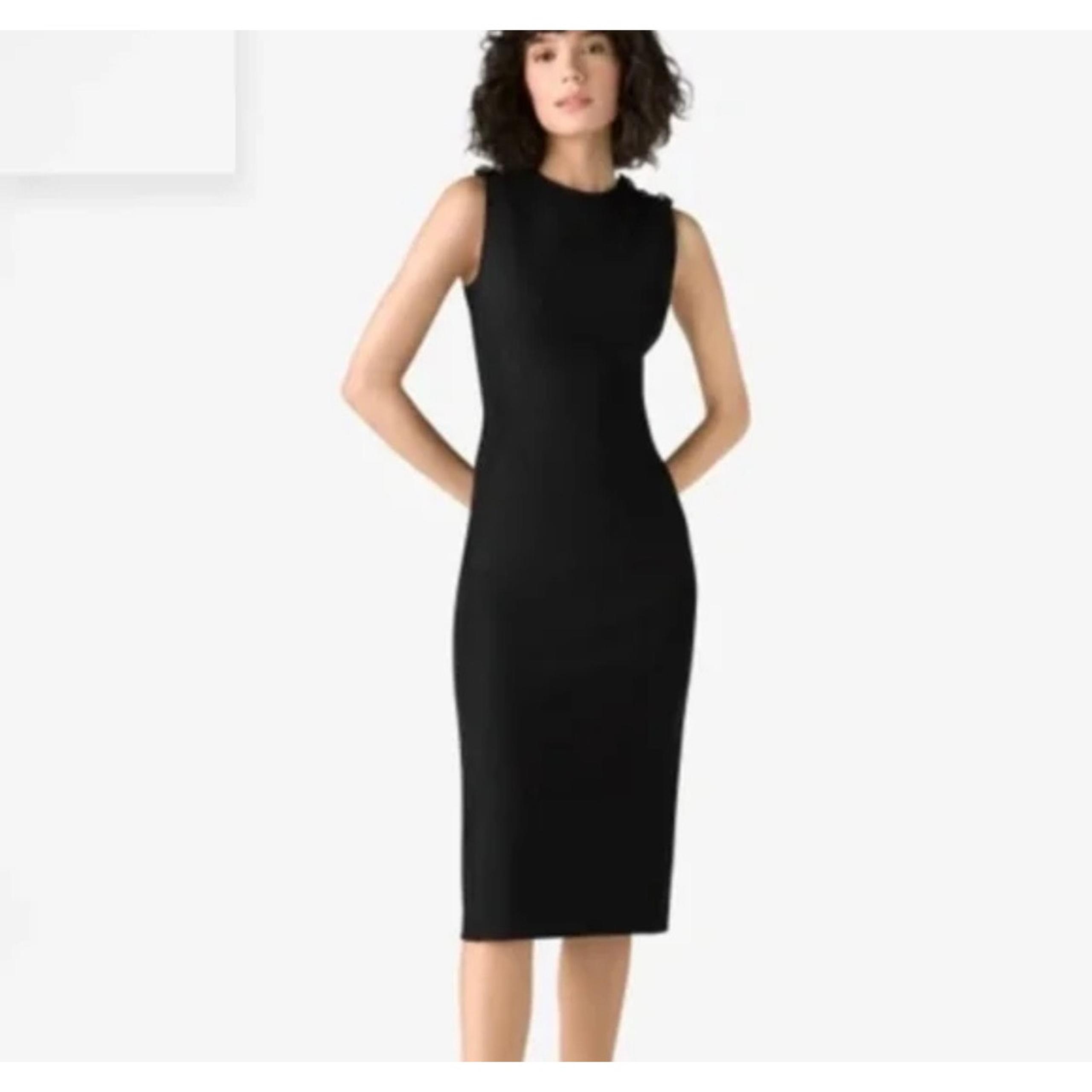 Lida Baday Pencil Black Dress