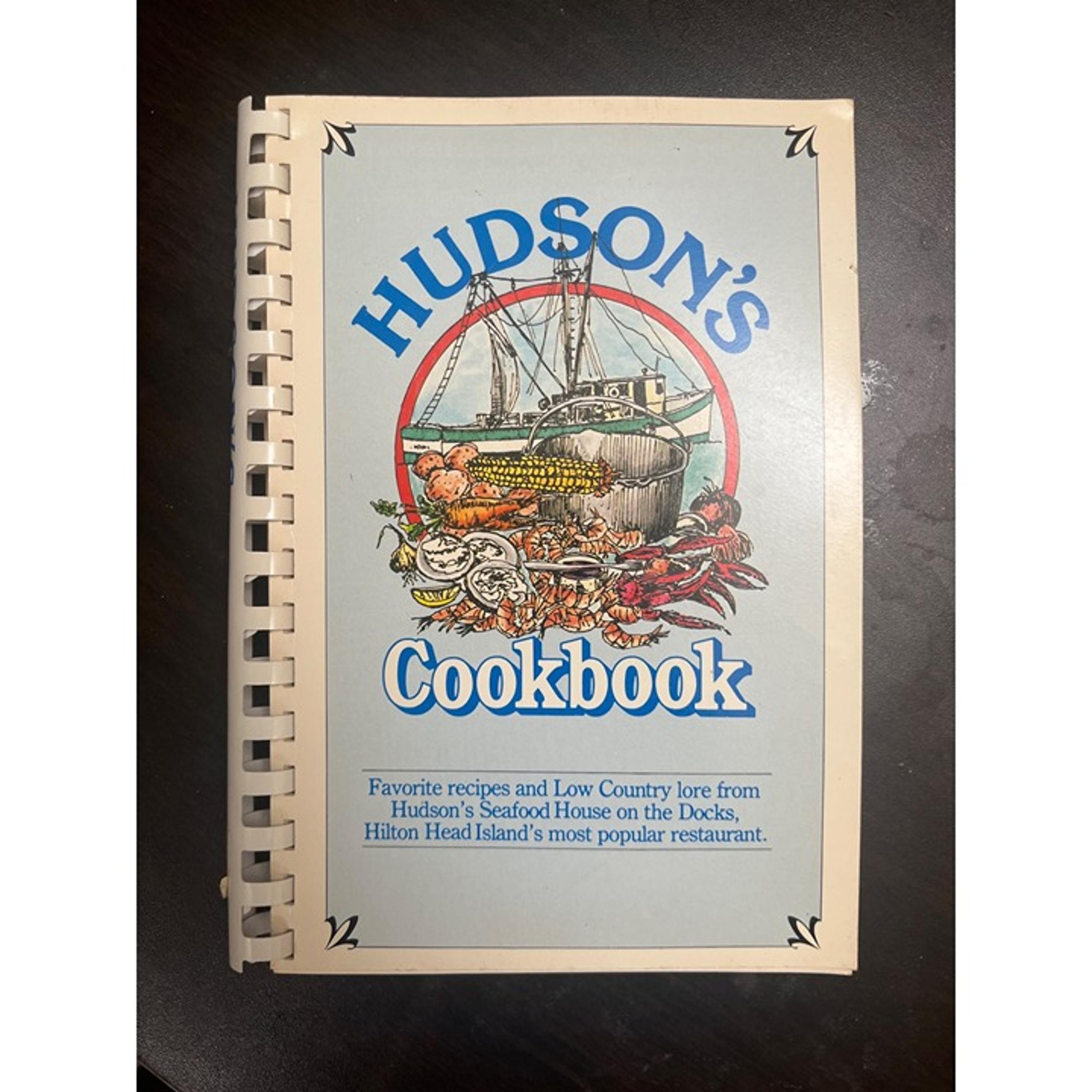 1st Edition Hudson's Cookbook South Carolina Brian & Gloria Carmines Hilton Head