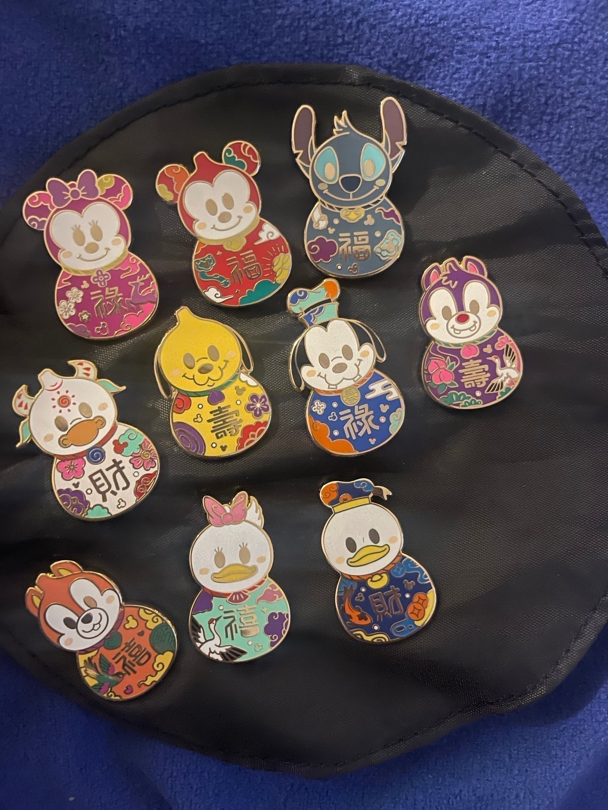 Disney Lunar Pin Set