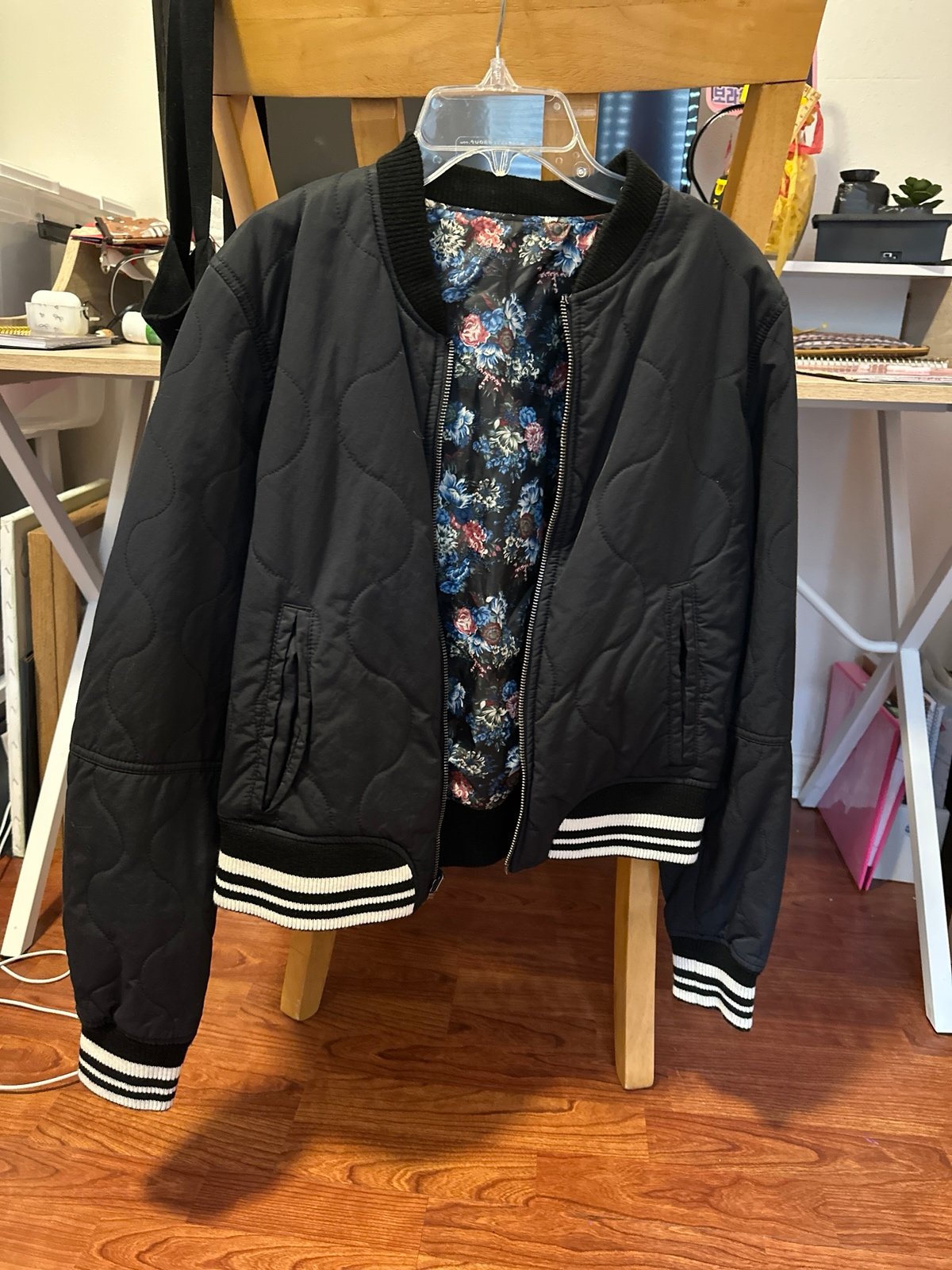Reversible bomber jacket American Eagle