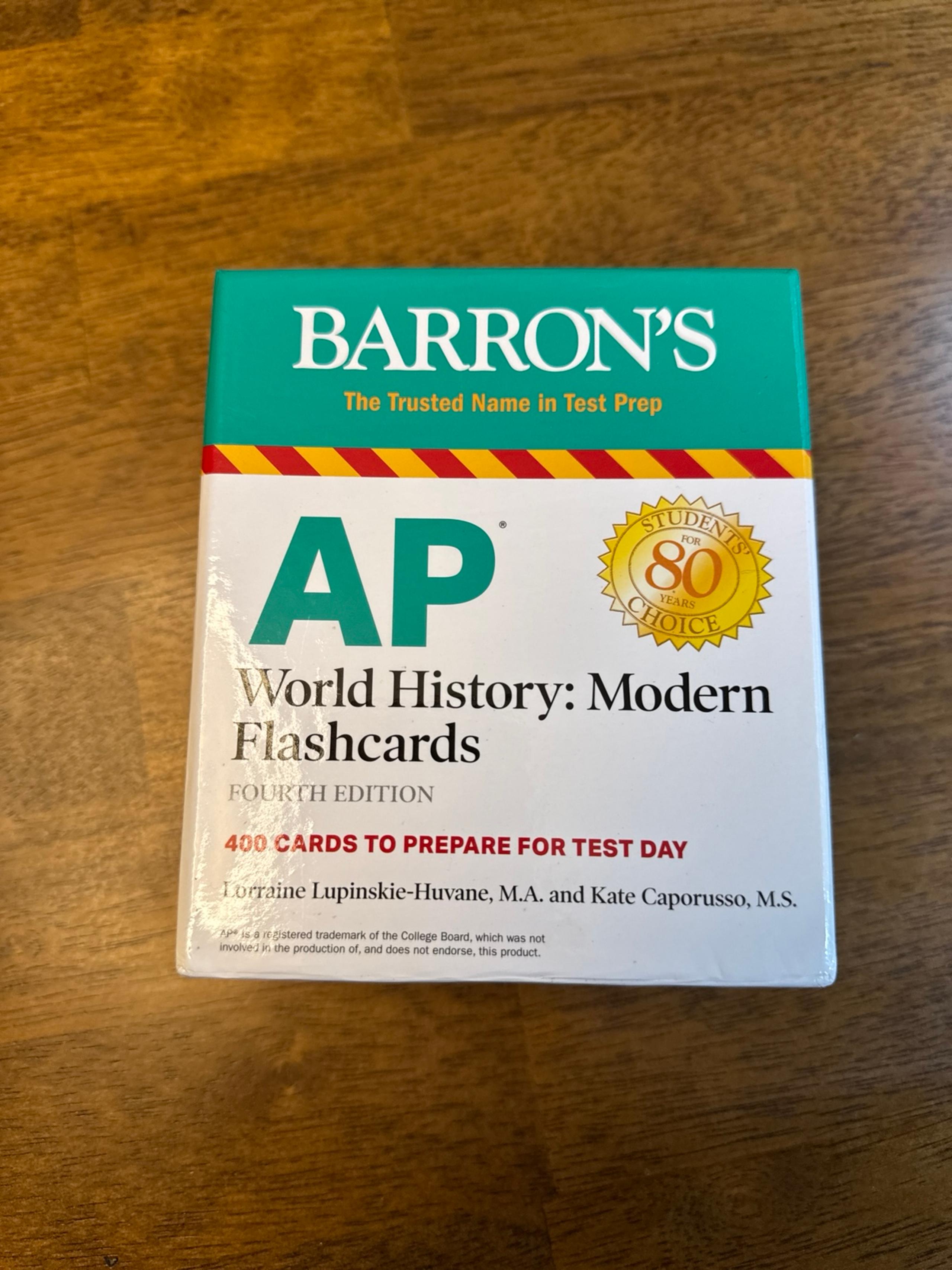 AP World History flash cards