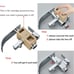 Bathroom Chrome Freestanding Tub Faucet Floor Mounted Bathtub Shower Faucet