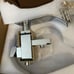 Bathroom Chrome Freestanding Tub Faucet Floor Mounted Bathtub Shower Faucet