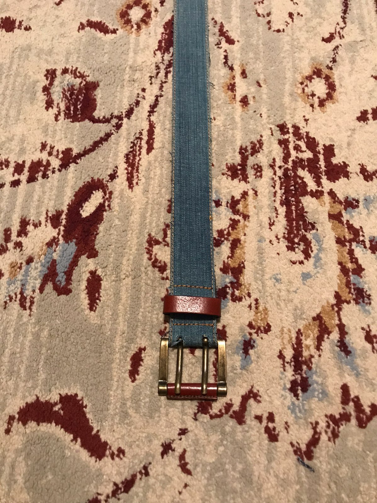 Diesel mens denim casual belt
