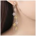 The Shirin Swarovski Crystals Dangle Earrings