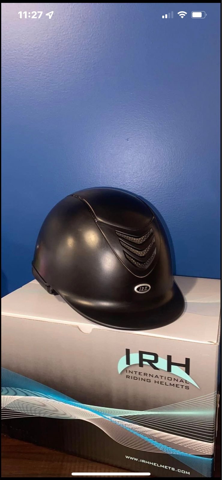 IRH IR4G Black Matte Helmet