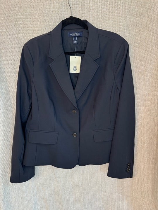 Lands' End NWOT girls navy blue blazer size 18