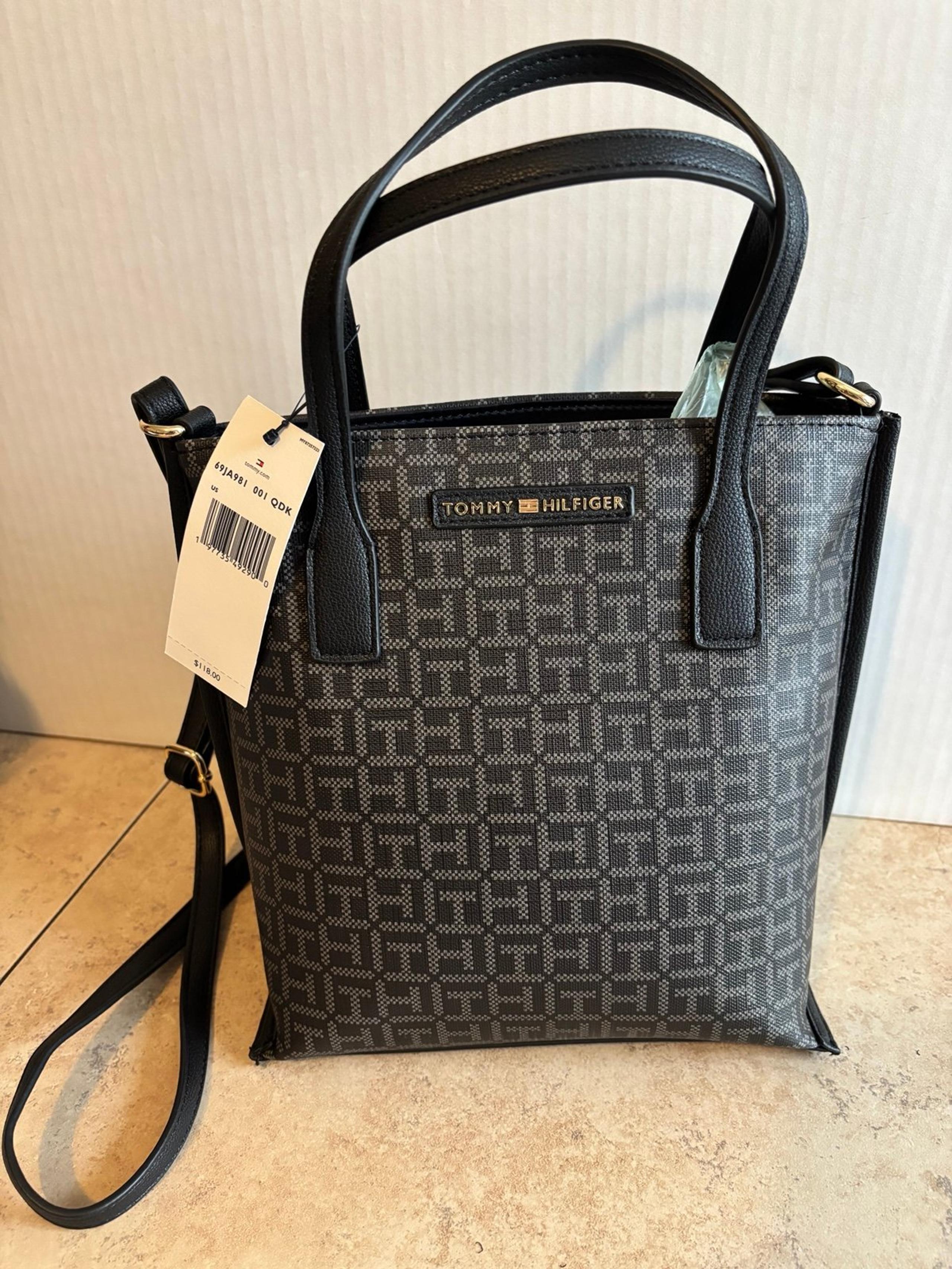 Tommy Hilfiger black shoulder bag. New with tags. RRP $118.
