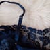 Blue Lace Pajamas Set // M
