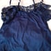 Blue Lace Pajamas Set // M