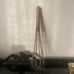 Vintage French Large Industrial Hand Whisk, dating from the 1960's