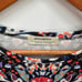 ALDOMARTINS Black Colorful Print Stretch Jersey Dress // M
