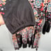 ALDOMARTINS Black Colorful Print Stretch Jersey Dress // M