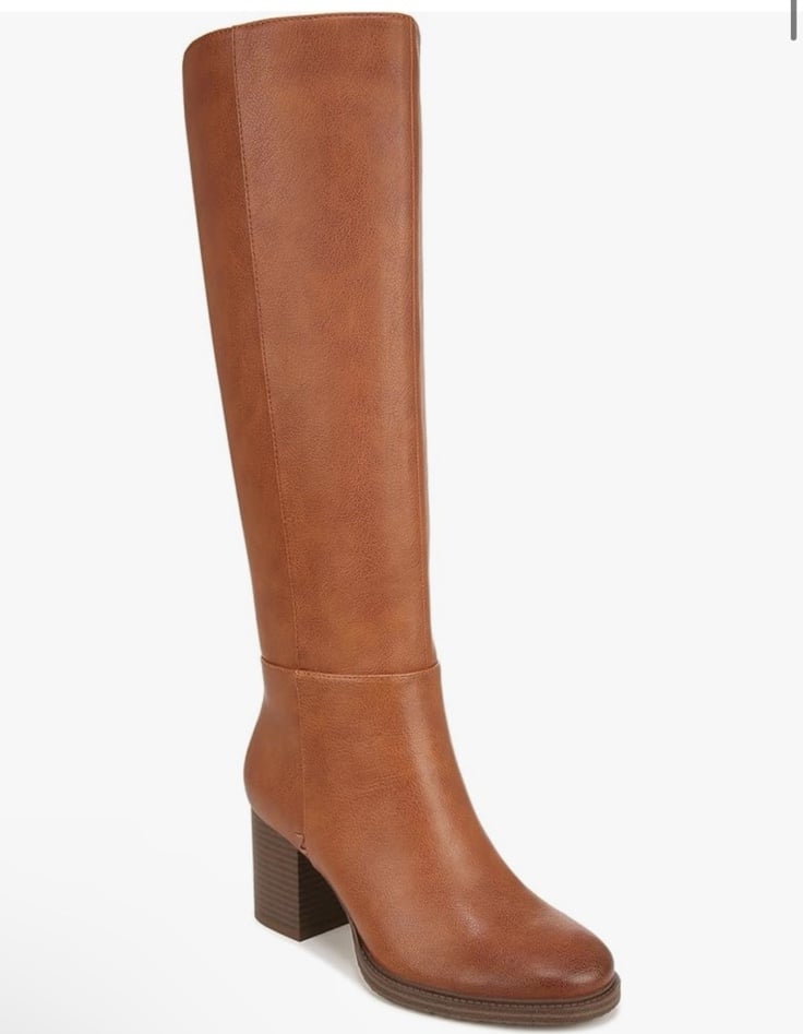 Brand new with box ZODIAC Women's, Riona Block Heel Tall Boot size 9 in Cognac