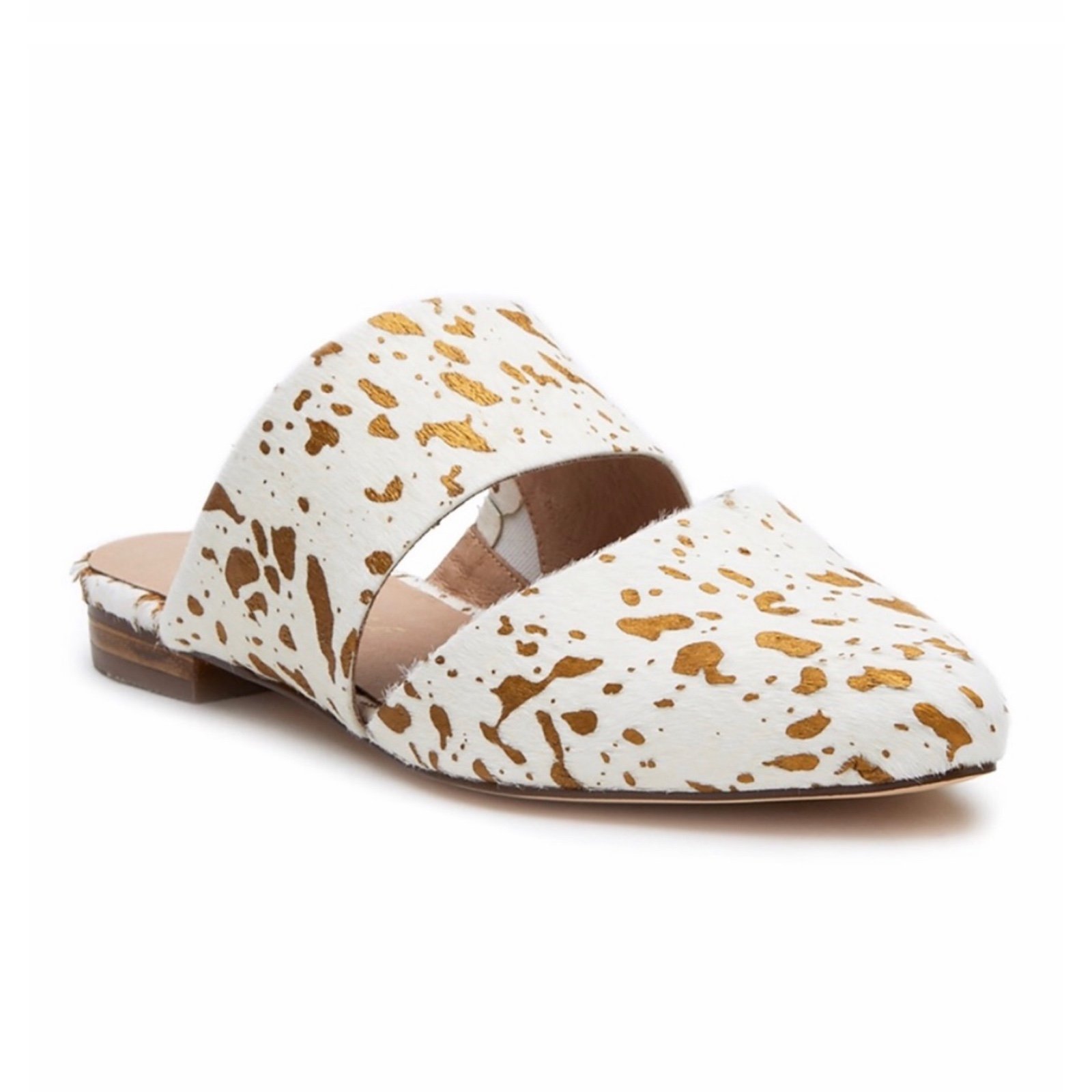 Matisse | Women’s Metallic Berlin Mules - Gold - 8