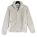 Columbia Women's Fleece Jacket M White Sherpa Full Zip Cozy Outdoor Warm