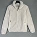 Columbia Women's Fleece Jacket M White Sherpa Full Zip Cozy Outdoor Warm