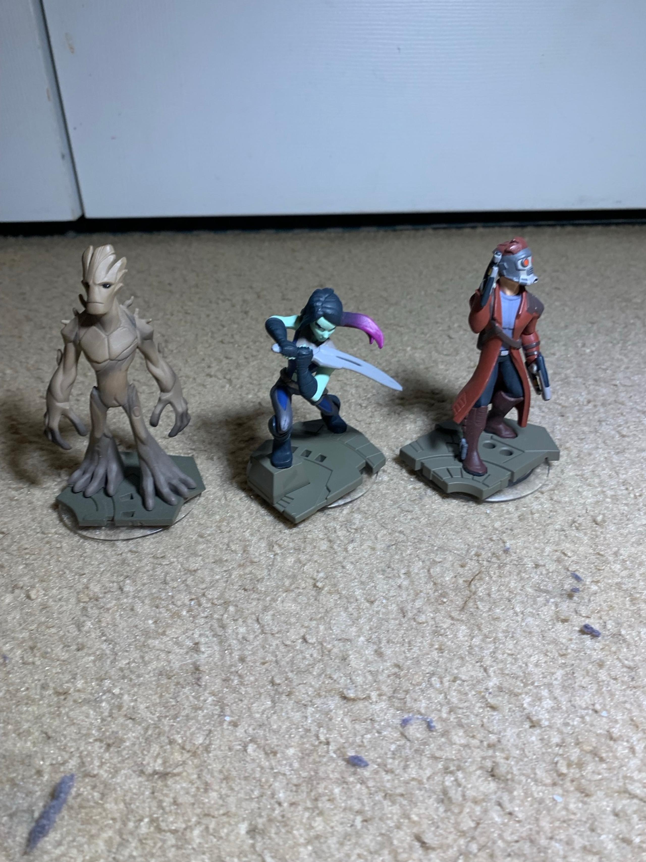 Guardians of the Galaxy figures - Disney Infinity