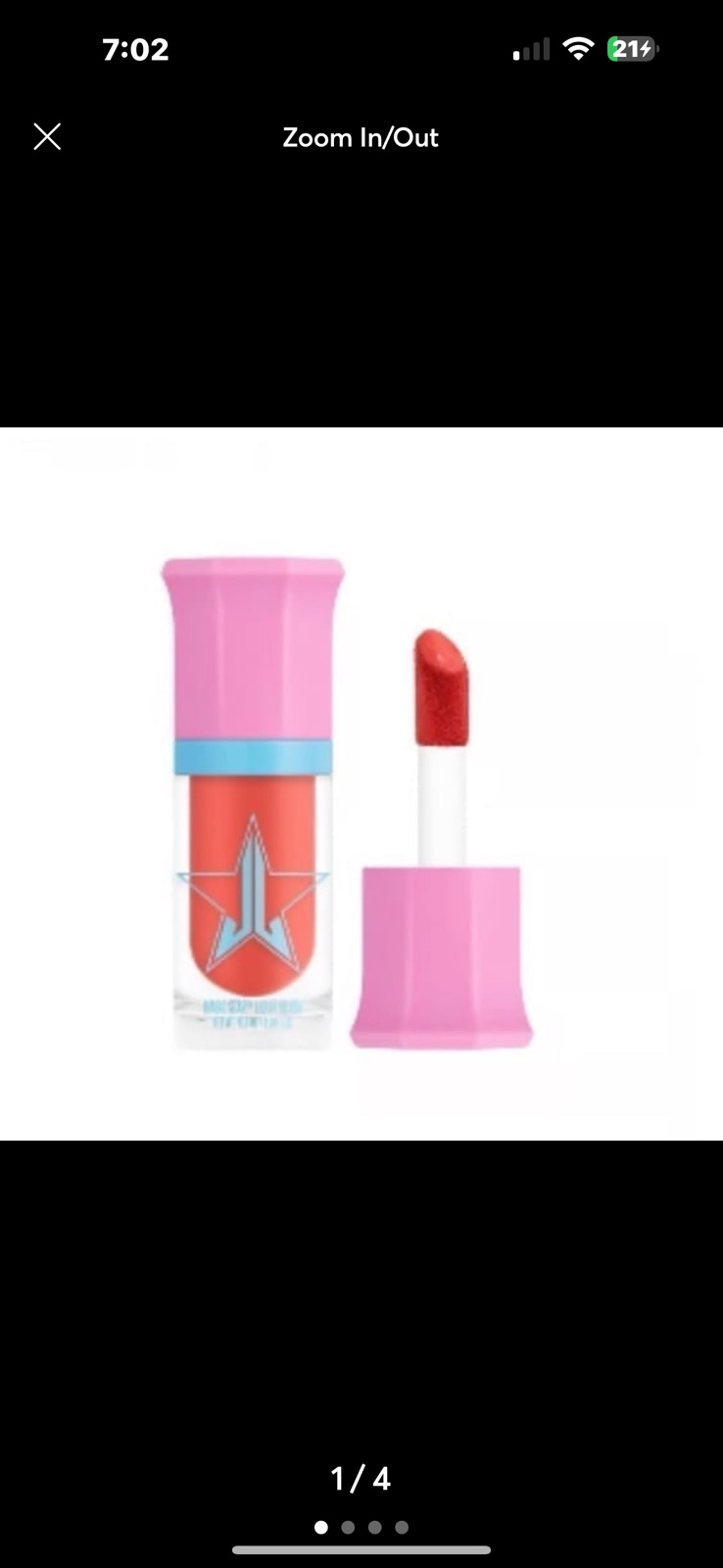 Jeffree Star Cosmetics Magic Candy Liquid Blush - Never Subtle NIB