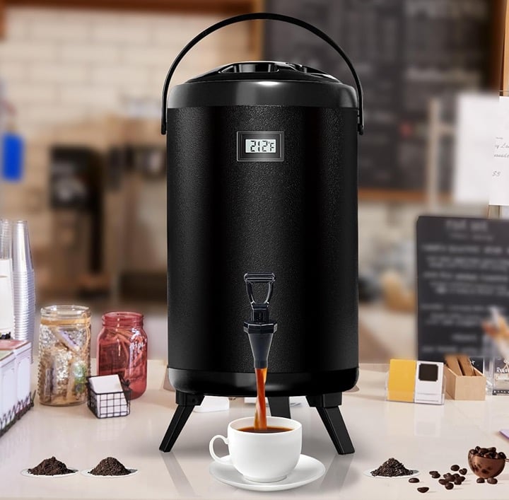 Insulated Beverage Dispenser, Thermal Hot & Cold Beverage Dispenser