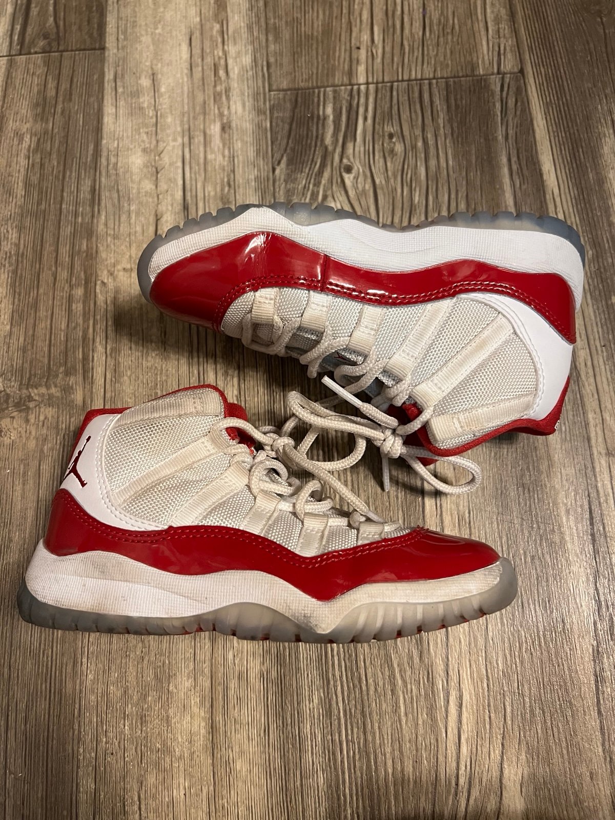 Kids 12c Jordan 11 cherry reds