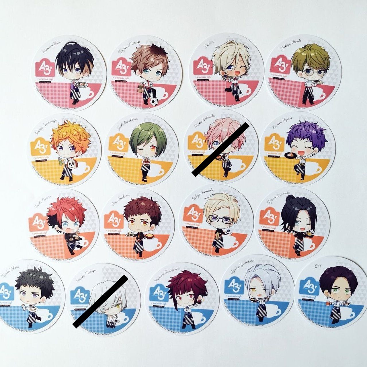 A3! Coaster Set
